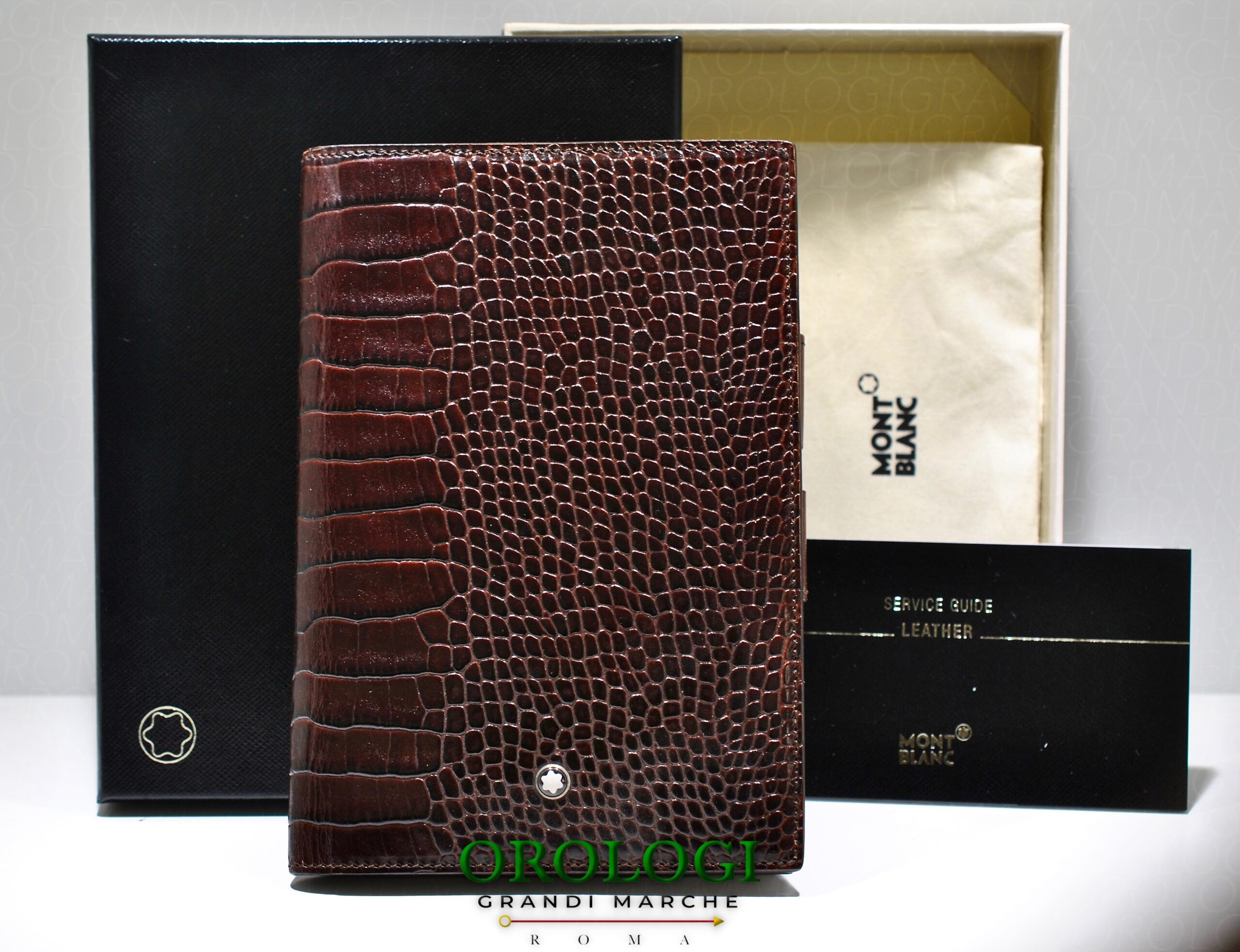 Mont Blanc porta block notes & portacarte